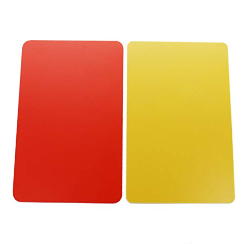 image for Timoo 2 Sets of Soccer Referee Cards Kit, Referee Wallet with Pencil, 