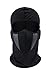 ZOIZLLA Balaclava Ski Mask Motorcycle Face Mask for Men Women Thin Breathable Face Mask Tactical Mask Snowboard Headgear - Black
