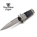 Snake Eye Tactical Blue Pearl Assisted Open Folding Drop Point Blade Pocket Knife Self Defense Everyday Carry