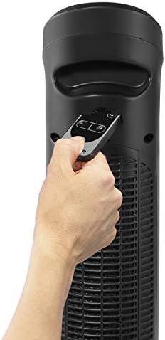 Intense Comfort Hot Termoventilatore ceramico, Termoventilatore personale, Tecnologia Smart, 3 modalità di potenza, Modalità eco, Termoventilatore silenzioso, nero, 90° SO9420F0