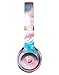 Design Skinz Marbleized Teal and Pink V2 Full-Body Protective Skin Decal Wrap Compatible with The Beats by Dre Solo 2 or 3 Wireless Headphones