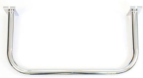 New Retails Chrome Grid U-Shaped Hangrail Bracket 23"w x 10"d