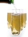 govino Go Anywhere Champagne Flute, 8-oz, Pack of 4.