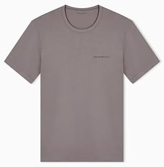 Paquete de 2 Camisetas de algodón Puro con Cuello Redondo para Hombre, Color Negro, Talla M