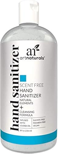 Artnaturals Hand Sanitizer Gel Alcohol Based (8 Pack x 8 Fl Oz / 220ml)  Infused with Aloe Vera Gel, Jojoba Oil & Vitamin E - Unscented Fragrance  Free Sanitize in Kenya |