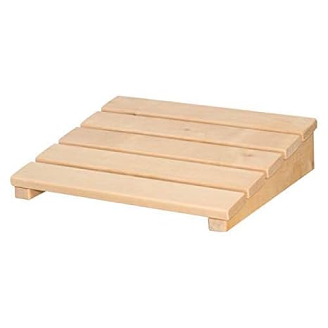 SudoreWell® Sauna Kopfstütze Exklusiv aus Pinienholz