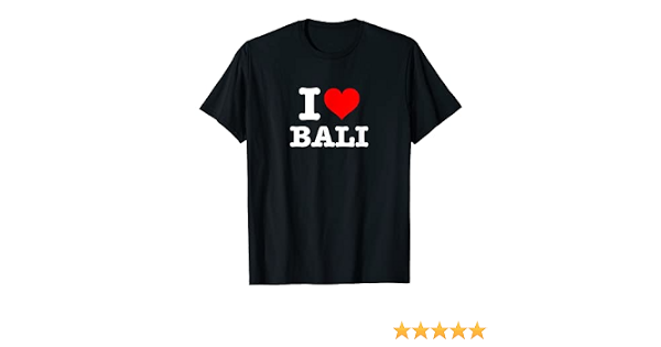 I Heart Bali - I Love Bali T-Shirt 