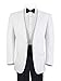 Men's White Formal Dinner Jacket - 42 Regular