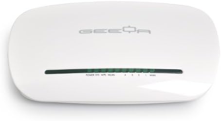GEEYA R308 Wireless Router / Wi-Fi Rpeater / Access Point/ Range Extender /AP with Strong MIMO Internal Antennas (300 Mbps) / IP QoS /WISP, easy setup the router on iPhone / iPad or other 802.11 protocol mobile devices