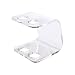 Seemii Electric Toothbrush Head Holder. Oral B Toothbrush Head Stand for 1, 2, 3 or 4 Electric Toothbrush Heads, White or Clear Head Holder, Fits Oral-B Heads (Does not fit iO Heads)