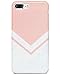 J.west Compatible with iPhone 8 Plus Case Pattern Printed Bumper Slim TPU Soft Rubber Silicone Cover Anti-Scratch Thin Back Protective Phone Case Cover (Rose Gold)