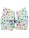 JoJo Siwa Large Cheer Hair Bow (Paint Splatter White)