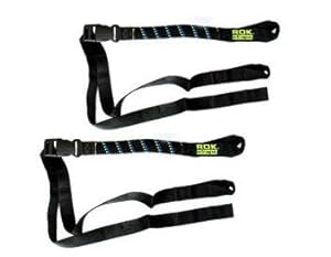 ROK Straps 2-Pack Adjustable Pack Straps - 12-42 Inch Motorcycle & Bike Tie-Downs