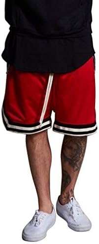 Hattfart Men Running Shorts Quick Dry Short with Pocket Breathable Mesh Active Basketball Workout Fitness