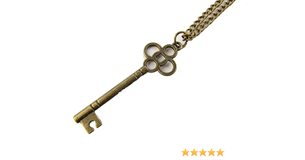 Antique Skeleton Key Necklace 
