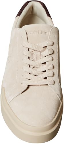 Cupsole Sneaker Hombre Chunky Laceup de Ante, Beige (Silvermoss/Bordeaux), 43