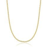 14 Karat Yellow Gold Filled 1.1mm Open Cable Chain (16, 18, 20, 22, 24 or 30 inch)
