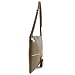 Lightweight Medium Crossbody Bag with Tassel Khaki
