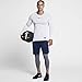 Nike Men's Pro 3qt Tight (Carbon Heather/Dark Grey/Black, Medium)