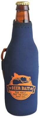 Hat Trick Openers Bottle Cooly Combo with Attached Beer Bait Logo