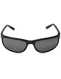 Ray-Ban RB2027 Predator 2, lentes de sol unisex, 63 mm