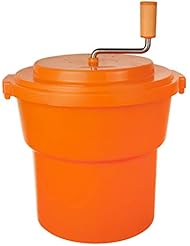 CMI 5 Gallon Large Commercial Salad Spinner Jumbo Manual Lettuce Dryer