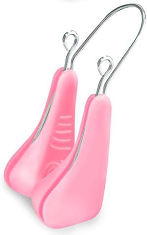 Maylai Nose Shaper Clip Nose Shapes Beauty Nose Reshaper Soft and Non-toxic Nose Lift Nose Slimmer Nose Straightener (Pink)