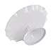 VILAVITA 3-Set Cake Stands Round Cupcake Stands Metal Dessert Display Cake Stand, White