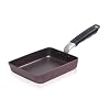 Techef EPIHM Tamagoyaki Japanse omelet eierpan, gecoat met Teflon Select (PFOA-vrij), gemaakt in Korea/(medium)