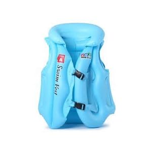 JERN Kids Colorful Inflatable Life Vest and Jacket