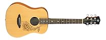 Luna Safari Series Henna 3/4-Size Travel Acoustic Guitar - Natural
