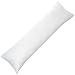 Memory Foam Body Pillow, Bed Pillows for Comfort and Support by Lavish Home (Removable Pillow Cover, Hypoallergenic Pillow Protector, 50 inches x 14 inches)