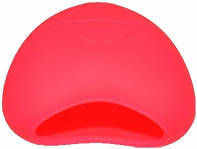 Soft Silicone Heart Style Pout Lips Tool Make You Look More Pouting Lips but Only Lasts 2 Hours At Most (Rose Red)
