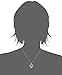 Sterling Silver and Floating Crystal Heart Pendant Necklace, 18