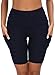 Custer’s Night Yoga Pants High-Waist Tummy Control with Side & Hidden Pocket Navy Blue Lthumb 1
