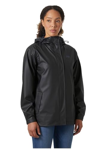 Damen W Moss Jacke, Schwarz, M