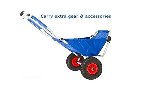 Catalina Creations Folding Beach Chair and Beach Cart Combo
