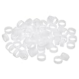 MECCANIXITY Silicone Rubber Bands Rings 200Pcs