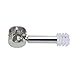 Uxcell Furniture Cam Fitting with Dowel and Pre-inserted Nut, 5-Pack