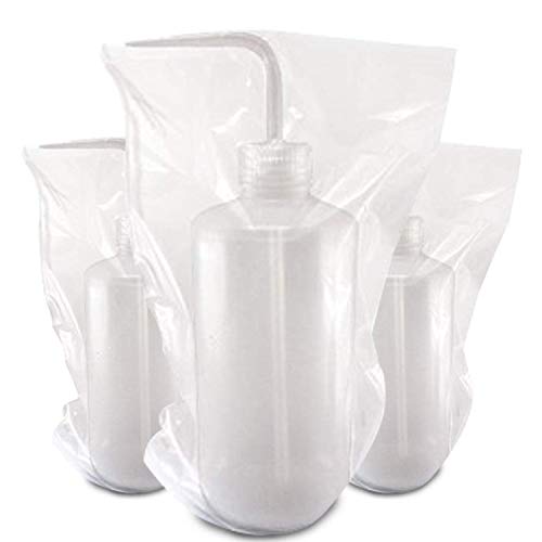 Romlon Tattoo Wash Bottle Bags, Disposable 250pcs/box Tattoo Wash Bottle Covers Sleeves Squeeze Bottle Bag Sleeves Barrier Supplies for Tattoo Accessories Tattoo Kits White
