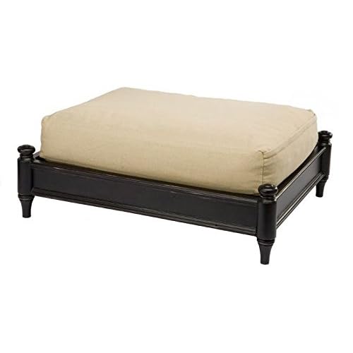 Pet Junkie Benton Turned Post Wooden Dog Bed For Small Dogs Hot