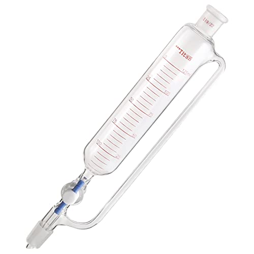 ADAMASBETA Glass Pressure Equalizing Addition Funnel, Constant