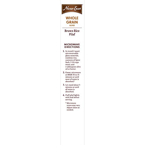 Near East Whole Grain Blends, Brown Rice Pilaf, 6.17oz (Pack of 12