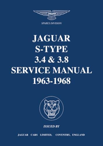 Jaguar E-Type 3.8 & 4.2 Series 1 & 2 Service Manual: E/123/8, E