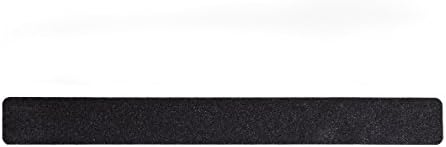 Slip Guard Non-Slip Stair Tape - Indoor & Outdoor Waterproof Safety Steps, 2" x 18", 80 Grit, Black, 8 Pack
