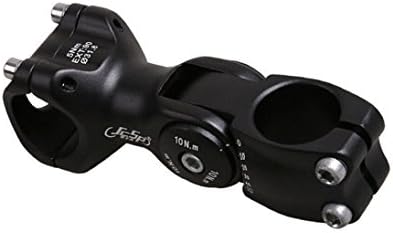 JSCP CNC Aluminium Alloy 0/60 Degree Adjustable Bike Stem for Mountain Bike Road Bike 1 1/8'' Steerer Tube &amp; 1 1/4'' Handlebar