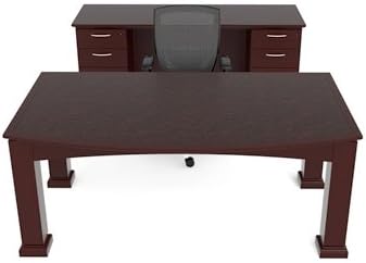 Amazon Com Cherryman Emerald 72 Inch Wood Veneer Table Desk Furniture Decor