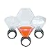 Plastic Wedding Ring Shot Glass (24 Shot Glasses) by FX