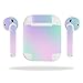 MightySkins Skin Compatible with Apple Airpods - Cotton Candy | Protective, Durable, and Unique Vinyl Decal Wrap Cover | Easy to Apply, Remove, and Change Styles | Made in The USA