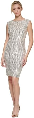 multi color sequin dress Multi-Sequin-Print Long Blue Prom Dress Blue Multi / 2